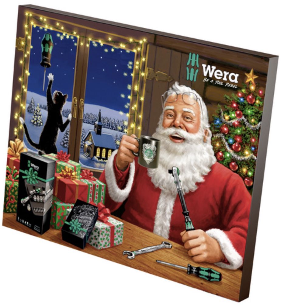 Wera Adventskalender 2022 vollgepackt mit Werkzeug für 43,99€ (statt 51€)