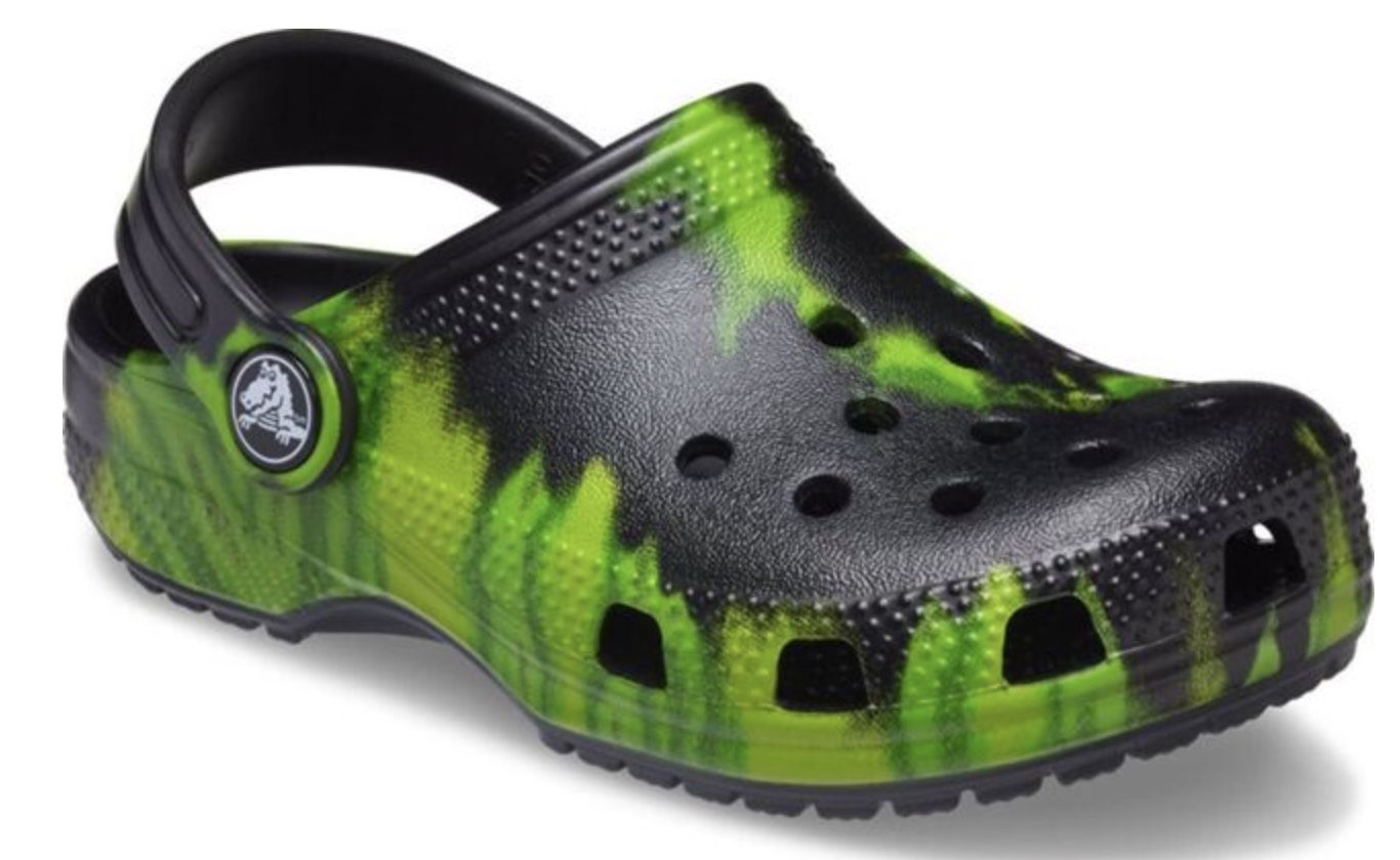 Crocs Kids Classic Tie Dye Graphic Clog für 8,99€ (statt 21€)   Prime