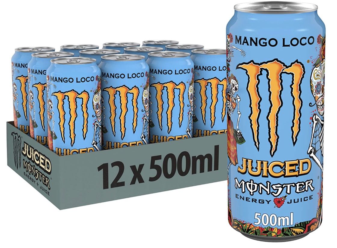 12x Monster Energy Mango Loco ab 11,69€ (statt 18€) zzgl. 3€ Pfand