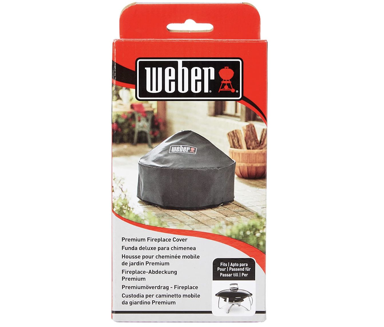 Weber 7159 Premium Abdeckhaube für Fireplace für 20,75€ (statt 32€   Prime