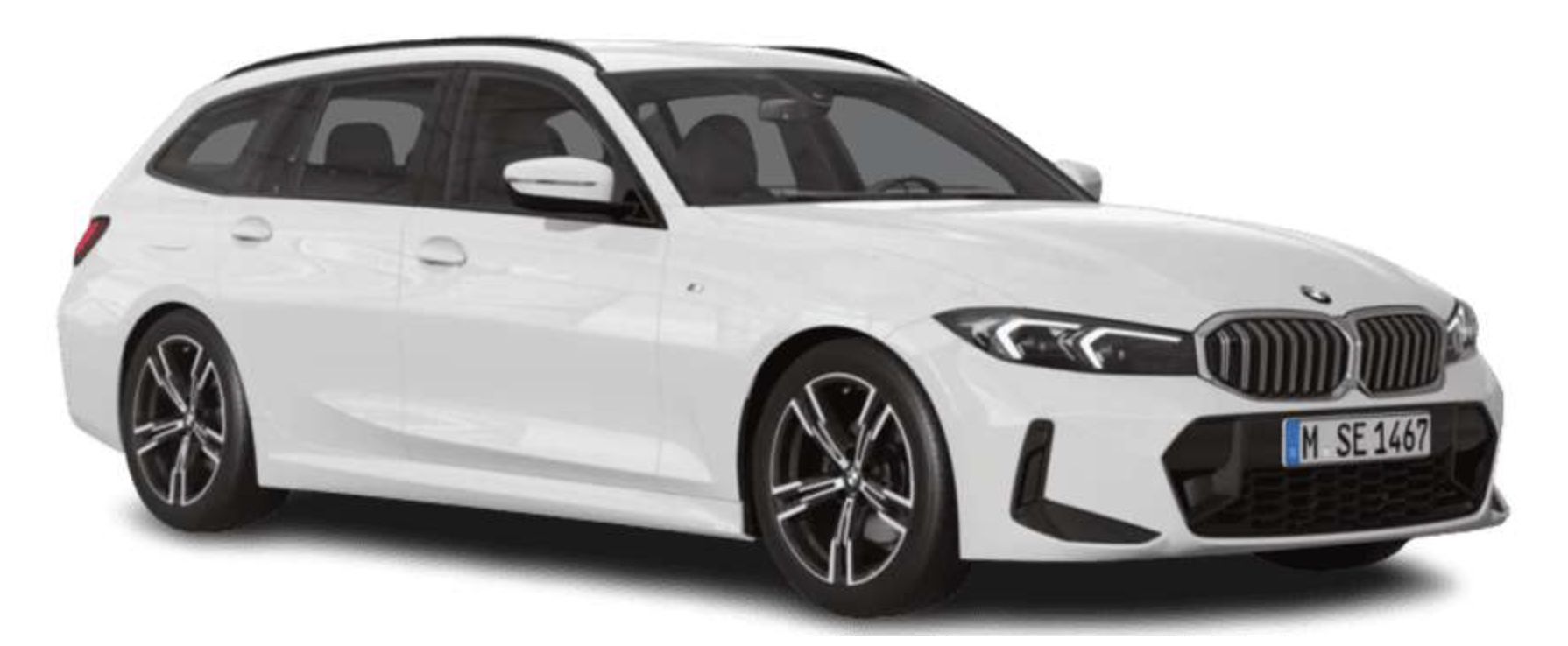 Privat: BMW 320i Touring mit 184 PS für 334€ mtl.   LF: 0.61