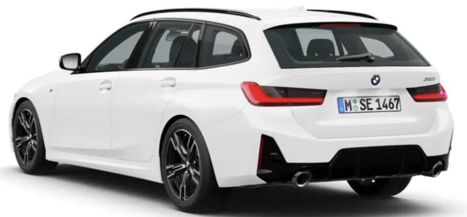 Privat: BMW 320i Touring mit 184 PS für 334€ mtl.   LF: 0.61