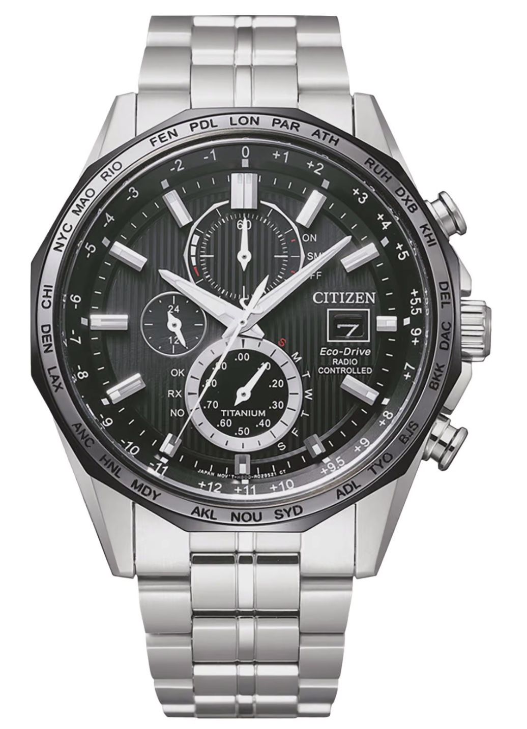 Citizen Funk Chronograph Super Titanium AT8218 für 480,78€ (statt 564€)