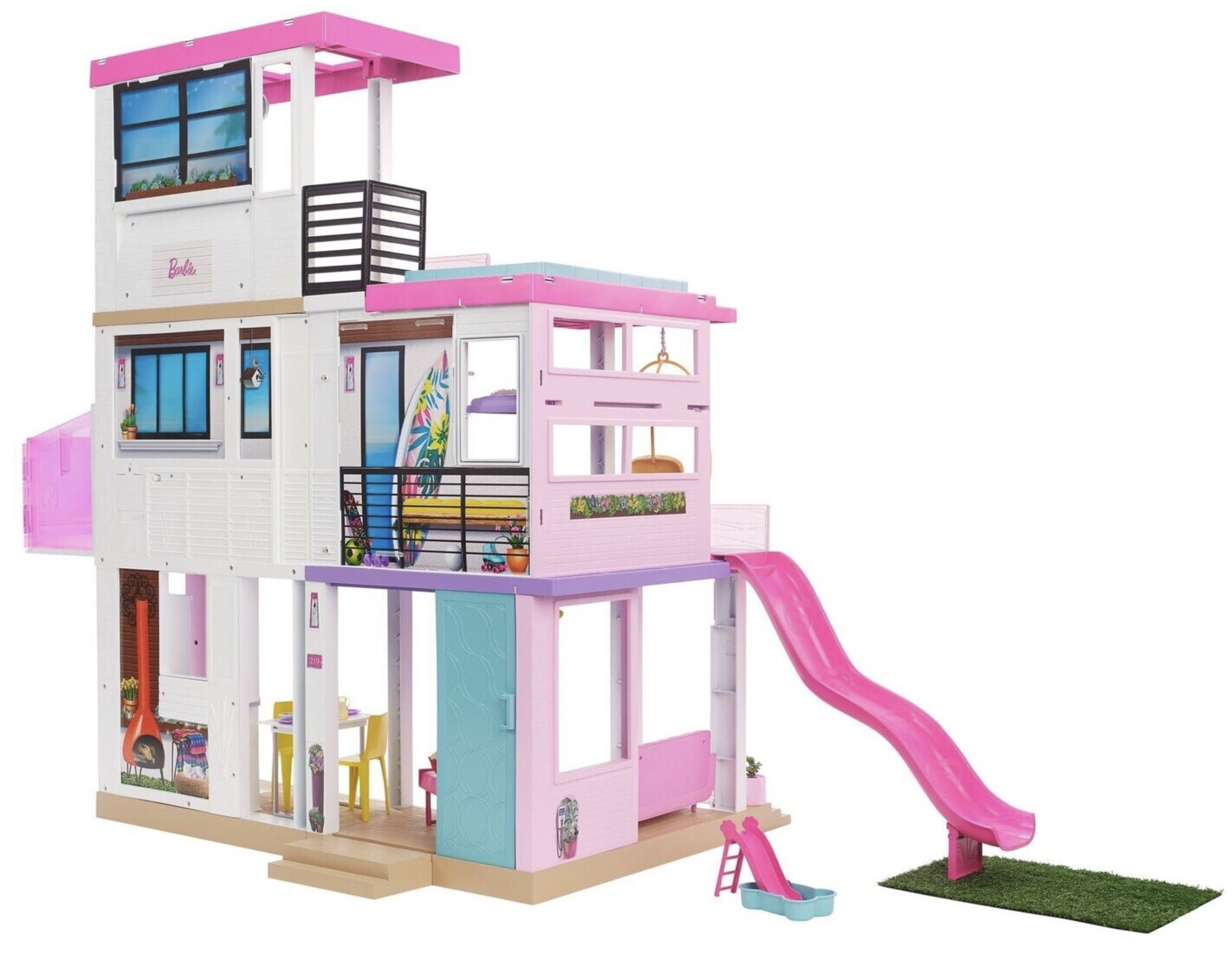 Barbie Traumvilla, dreistöckiges Puppenhaus (114 cm) für 169,99€ (statt 245€)