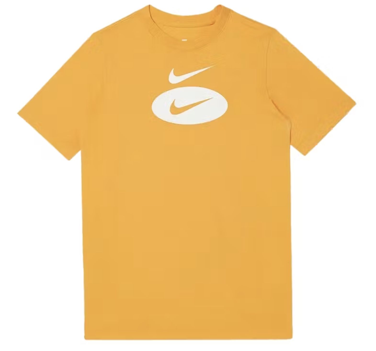 Nike Kinder T Shirt in Orange mit Rippkragen für 9,93€ (statt 19€)
