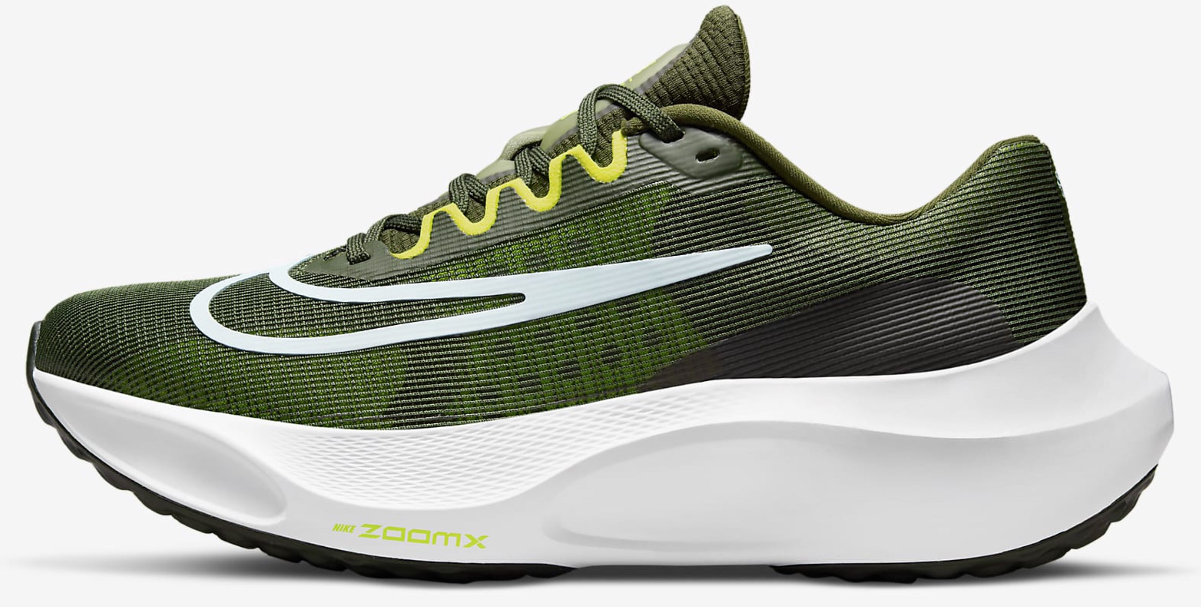 Nike Zoom Fly 5 Straßenlaufschuhe in Cargo Khaki für 79,97€ (statt 141€)