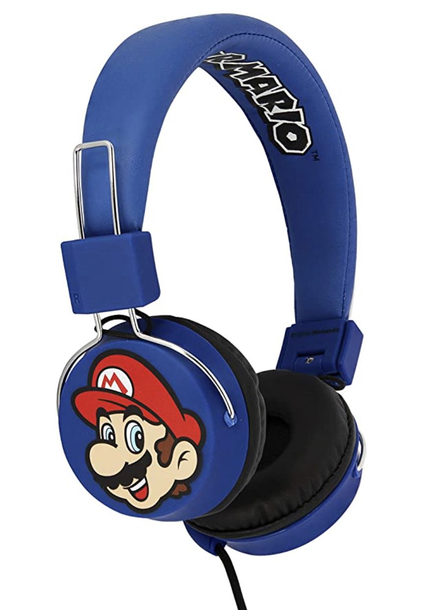 Super Mario & Luigi Kinder On Ear Kopfhörer faltbar mit Kabel für 12,63€ (statt 22€)