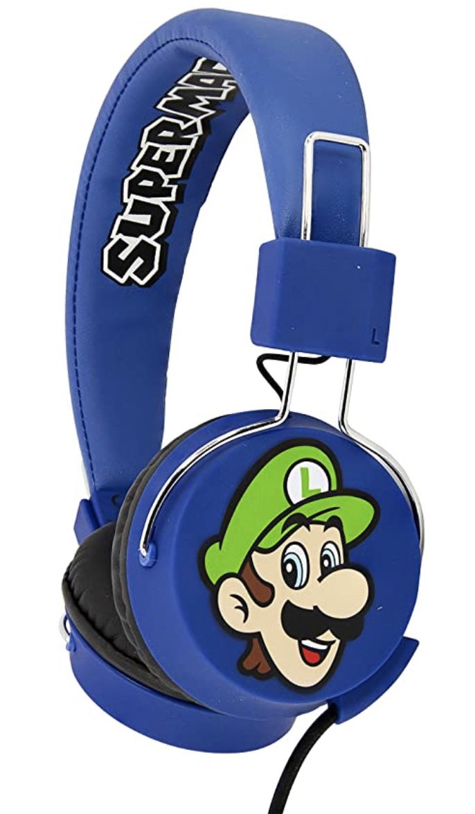 Super Mario & Luigi Kinder On Ear Kopfhörer faltbar mit Kabel für 12,63€ (statt 22€)