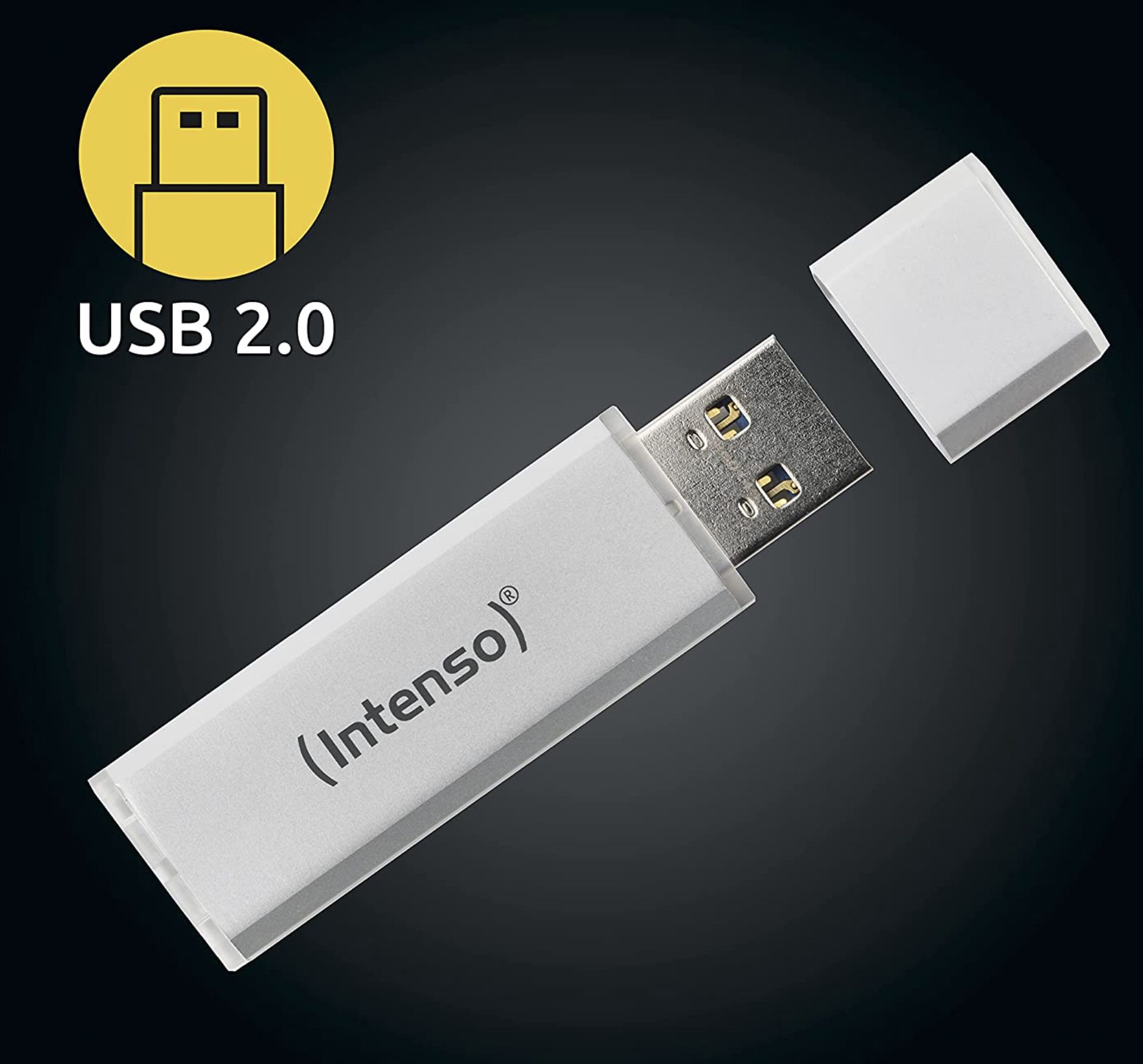 Intenso Alu Line 4GB Speicherstick mit USB 2.0 für 3€ (statt 6€)   Prime