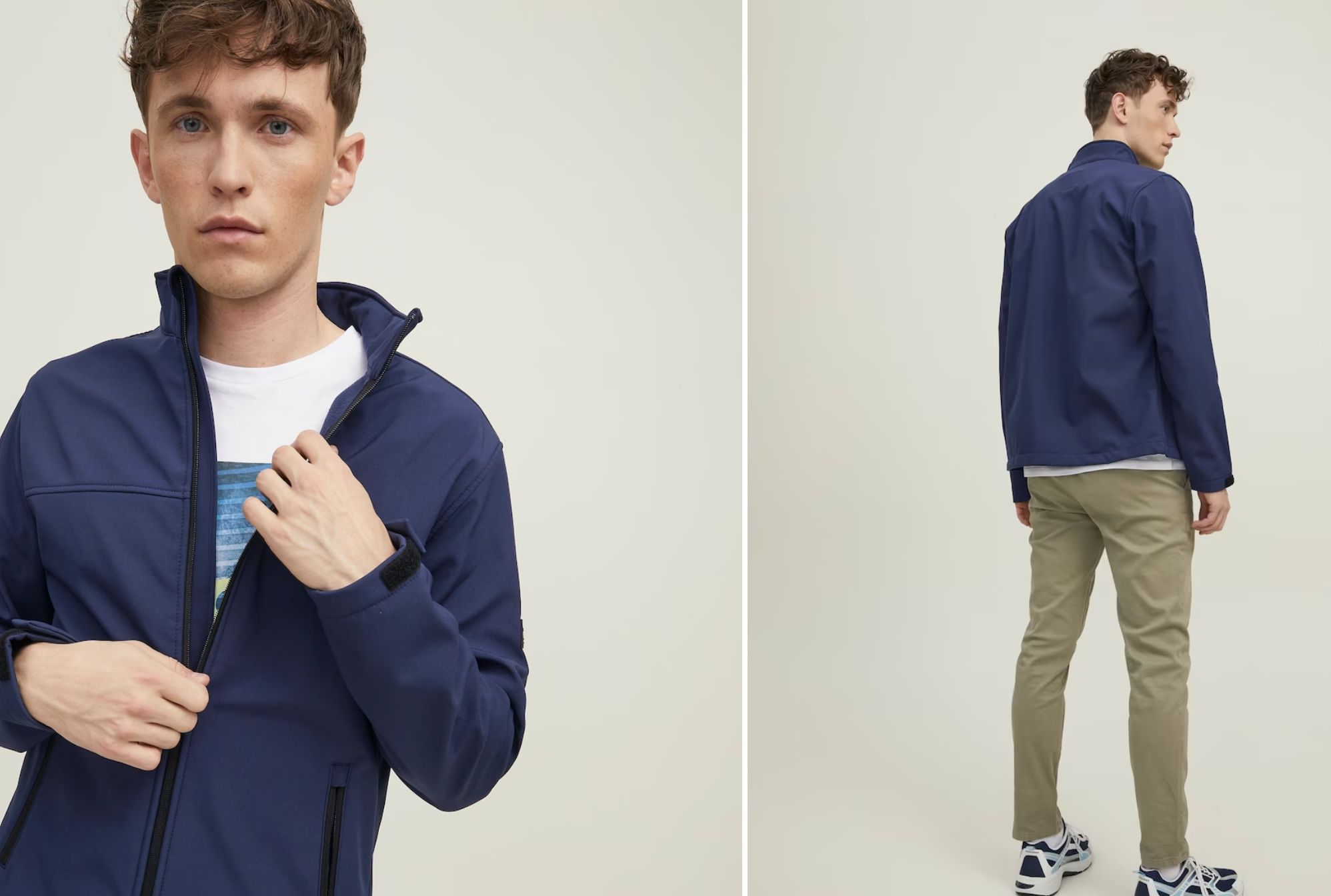 Jack & Jones Sportjacke Marvin in Navy für 29,94€ (statt 50€)