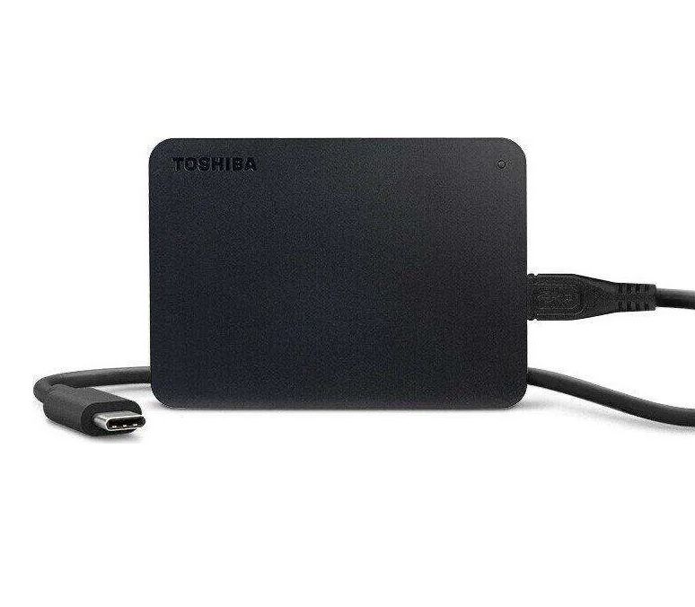 Toshiba Canvio Basics USB-C 4TB für 50,57€ (statt 90€)