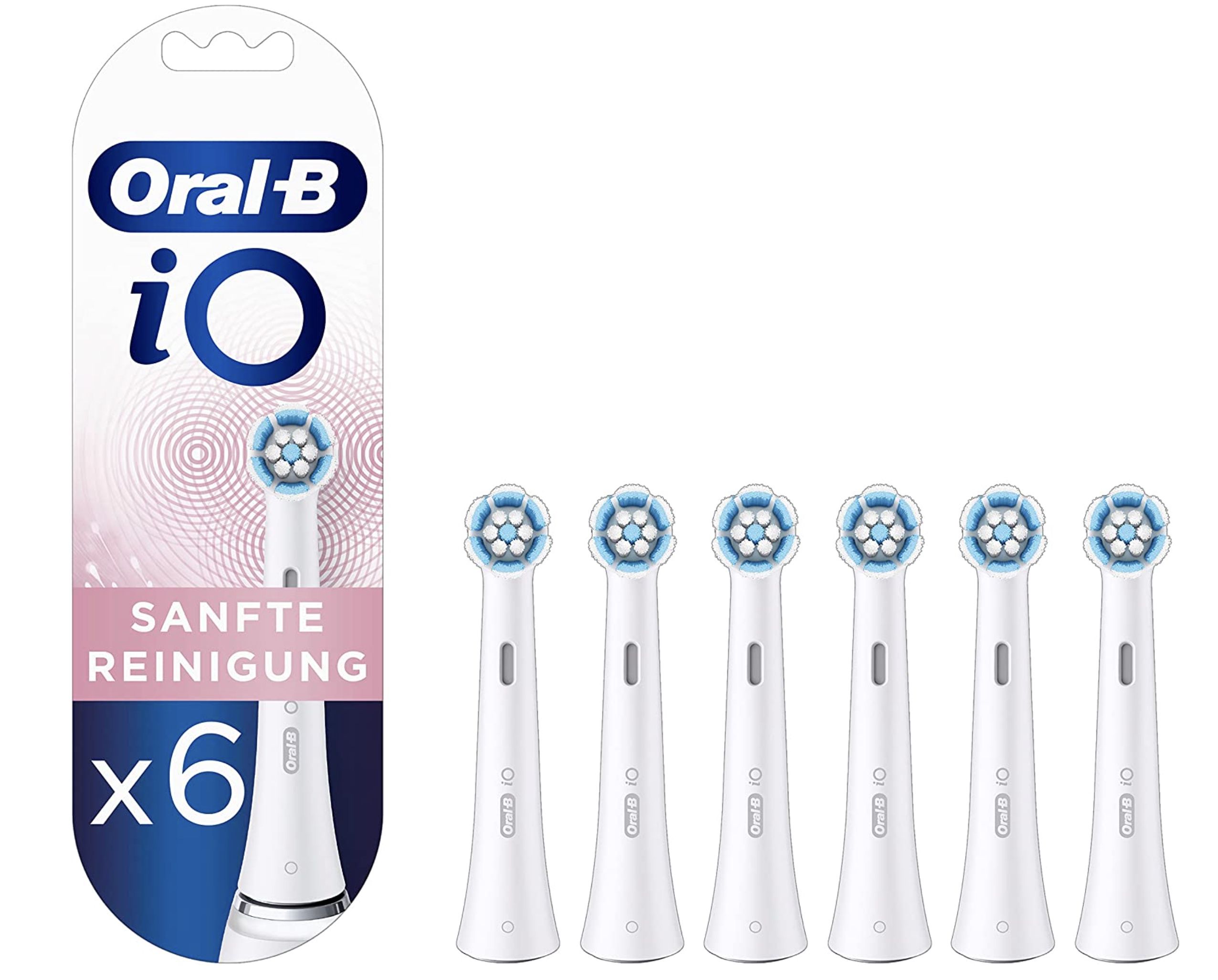 6er Pack Oral B iO Aufsteckbürsten Sanfte Reinigung ab 33,24€ (statt 49€)   Sparabo