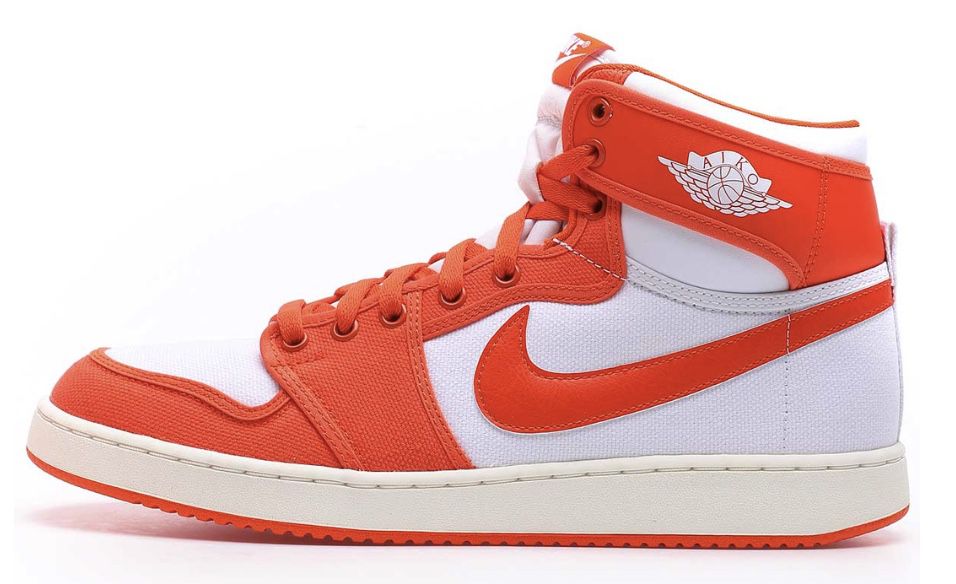 Nike Jordan 1 AJKO in Orange Weiß für 79,99€ (statt 136€)   Restgrößen 42 bis 44