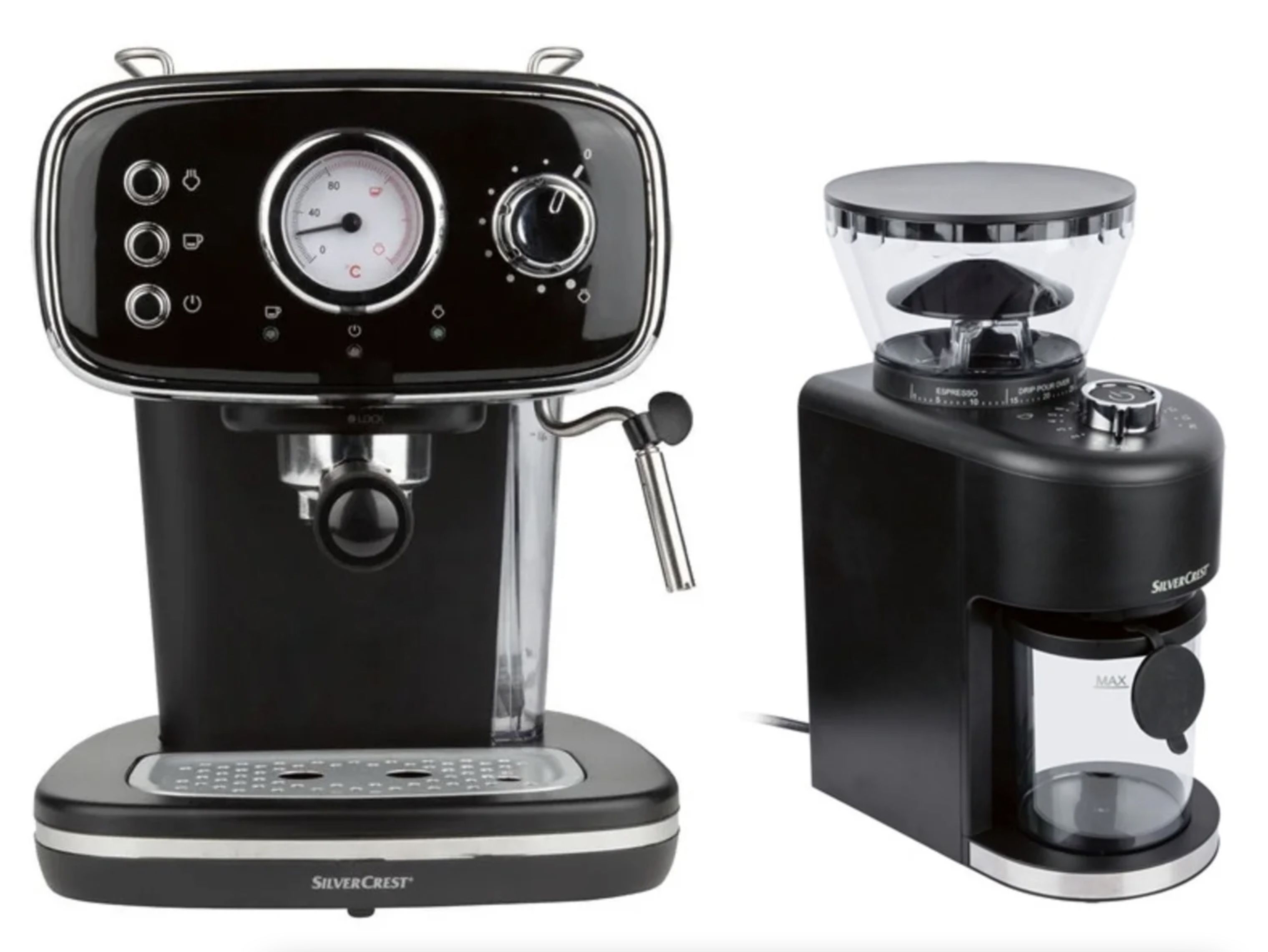 SILVERCREST SEMS 1100 B2 Siebträger Espressomaschine für 44,94€ (statt 100€)
