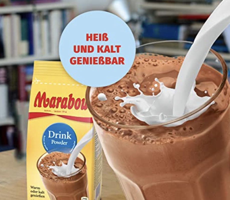 2x 450g Marabou Drink Powder Schoko Getränkepulver für 4,79€ (statt 8€)   Prime Sparabo