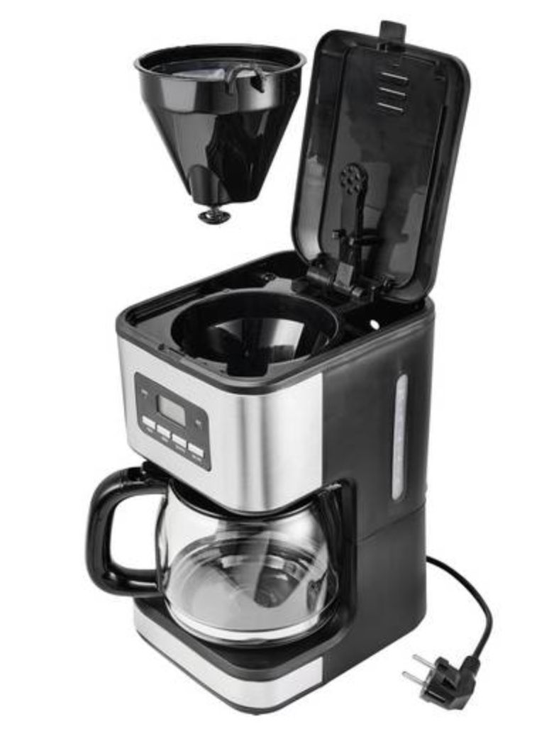 CM SS002 Filterkaffeemaschine mit Glaskanne für 14,99€