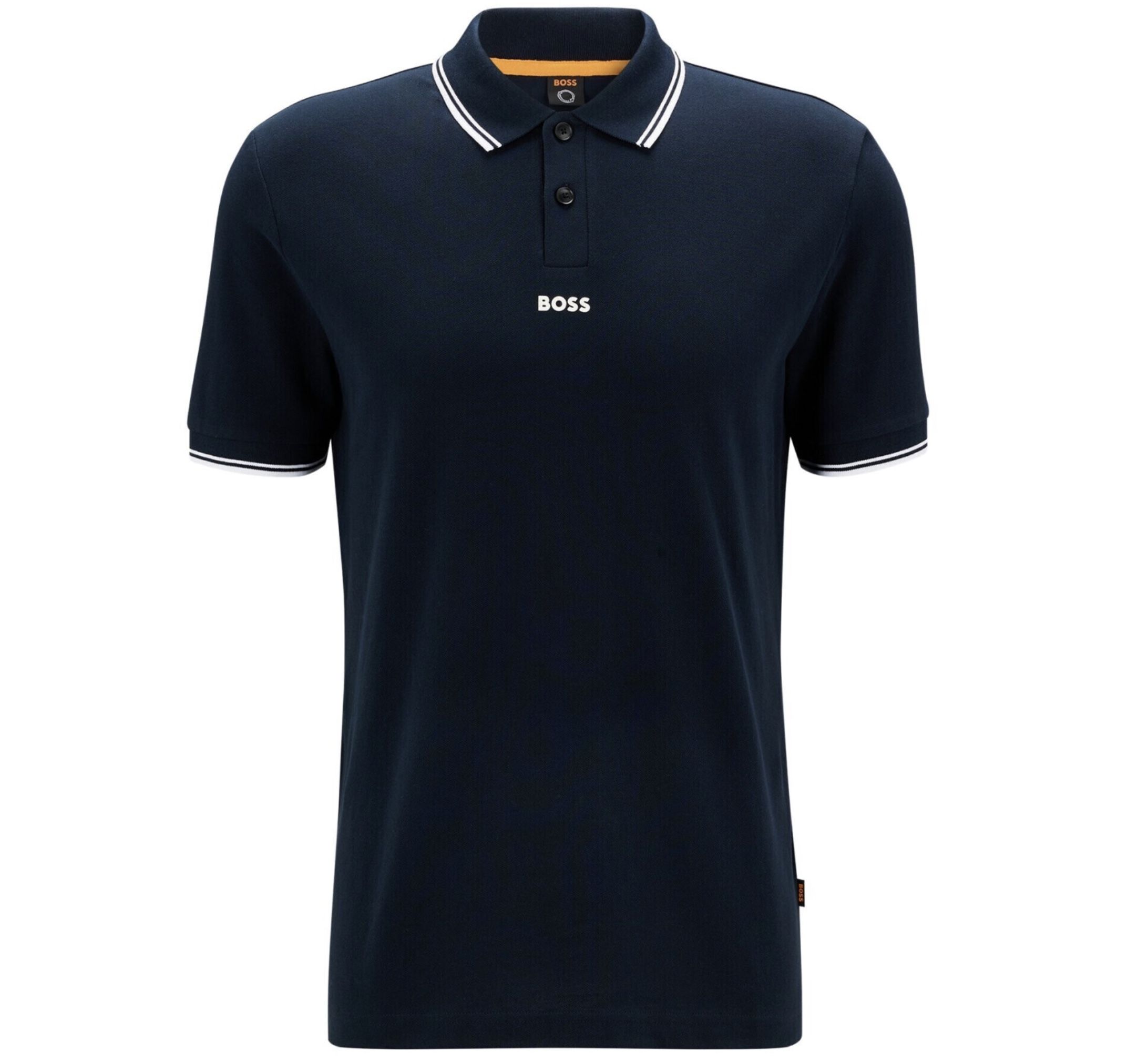 BOSS Poloshirt PChup mit Logo Schriftzug auf der Brust ab 29,59€ (statt 59€)