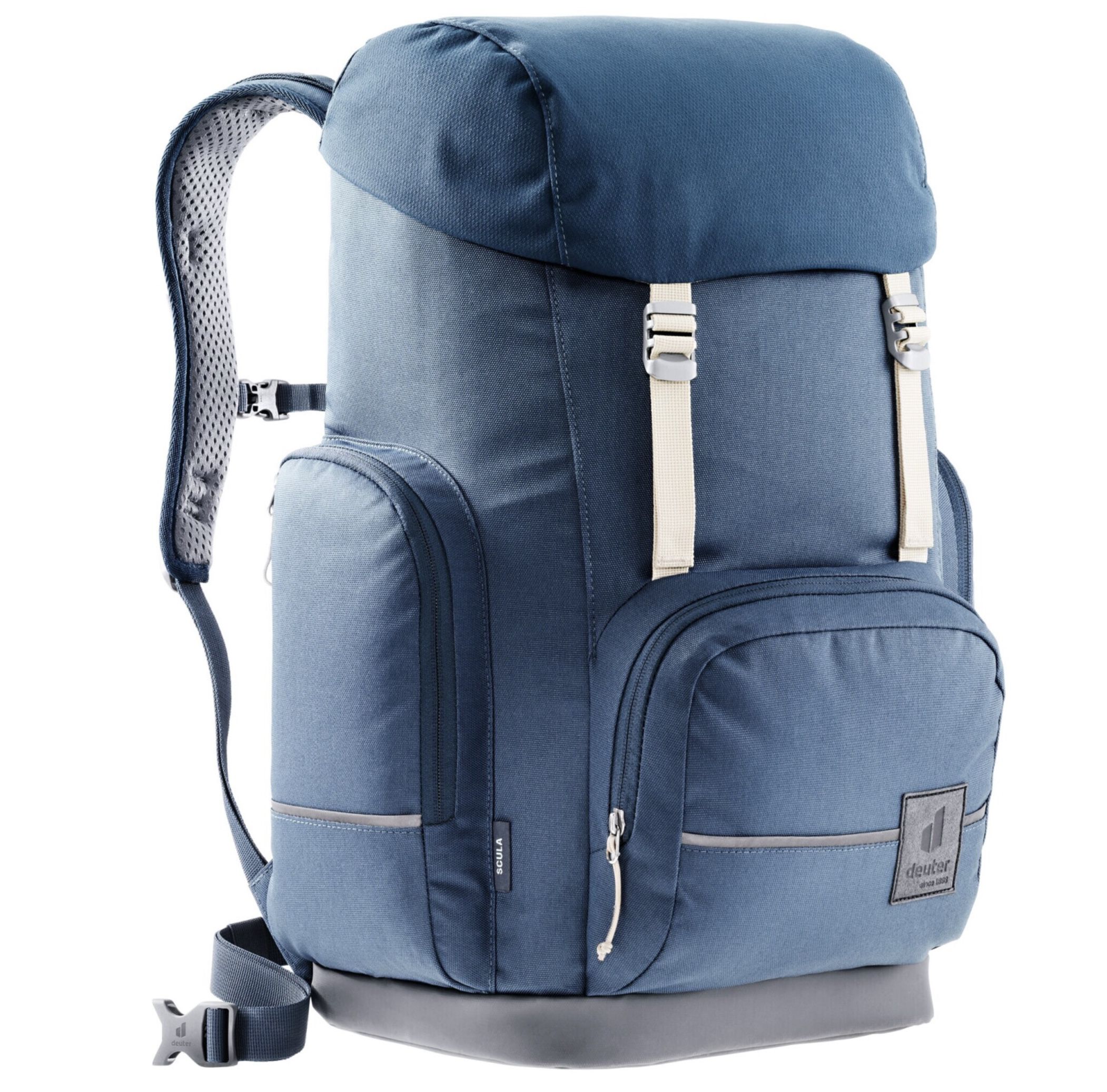 deuter Unisex Kinder Scula Schulrucksack mit ordnertauglichem Hauptfach für 77,84€ (statt 98€)