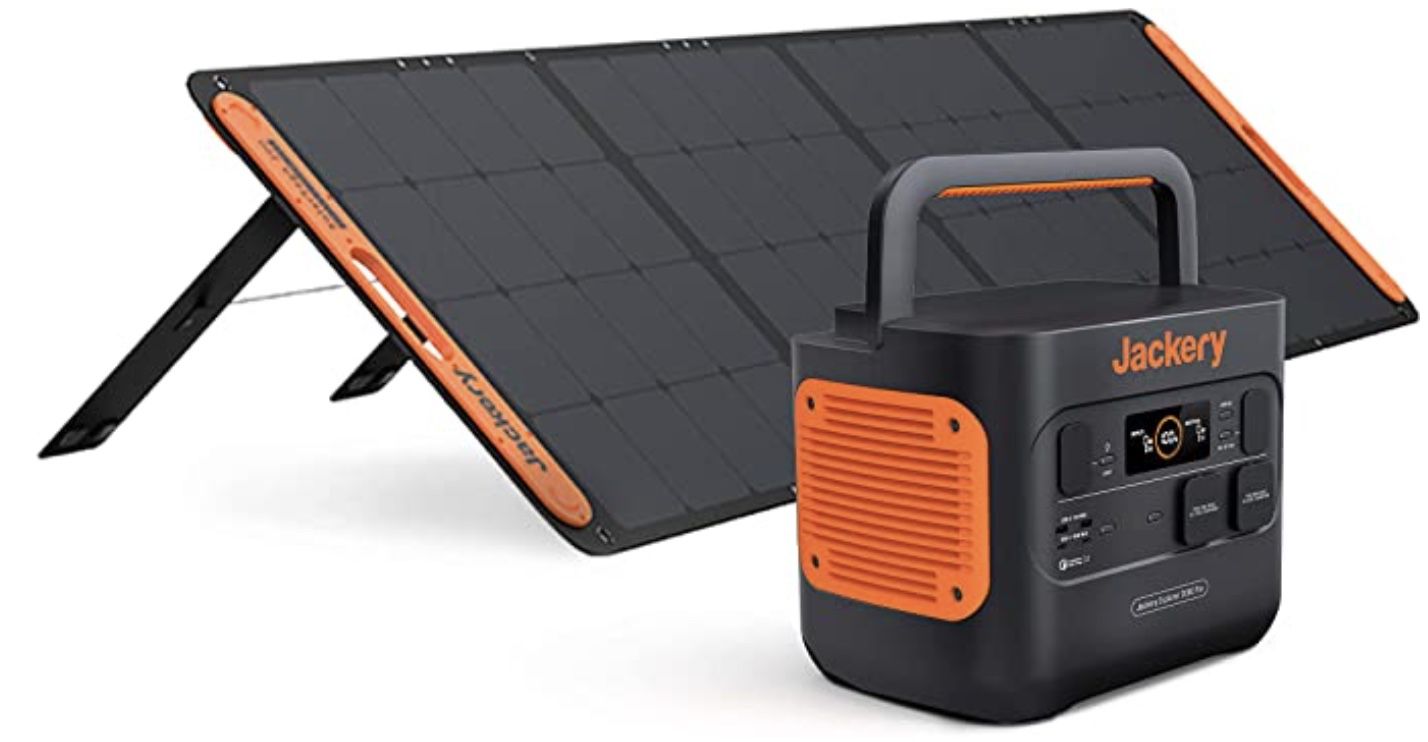Jackery Explorer 2000 Pro Powerstation (2.160 Wh) + SP200 Solarpanel für 2.149€ (statt 2.388€)