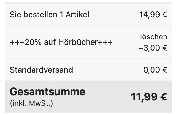 20% Rabatt auf Tonies Hörspielfiguren + keine VSK