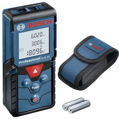 Laser-Entfernungsmesser Bosch GLM 40 Professional für 59€ (statt 74€)