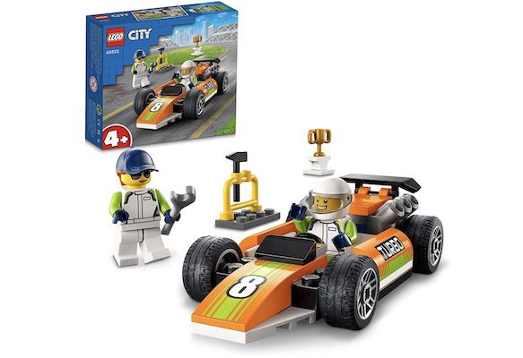 LEGO 60322 City Formel 1 Auto mit Mechaniker  und Rennfahrer Minifiguren für 7€ (statt 10€)   Prime