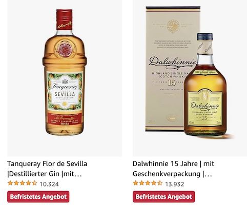 Amazon: Bier, Wein und Spirituosen z.B. Maker’s Mark Whisky für 19,85€ (statt 26€)