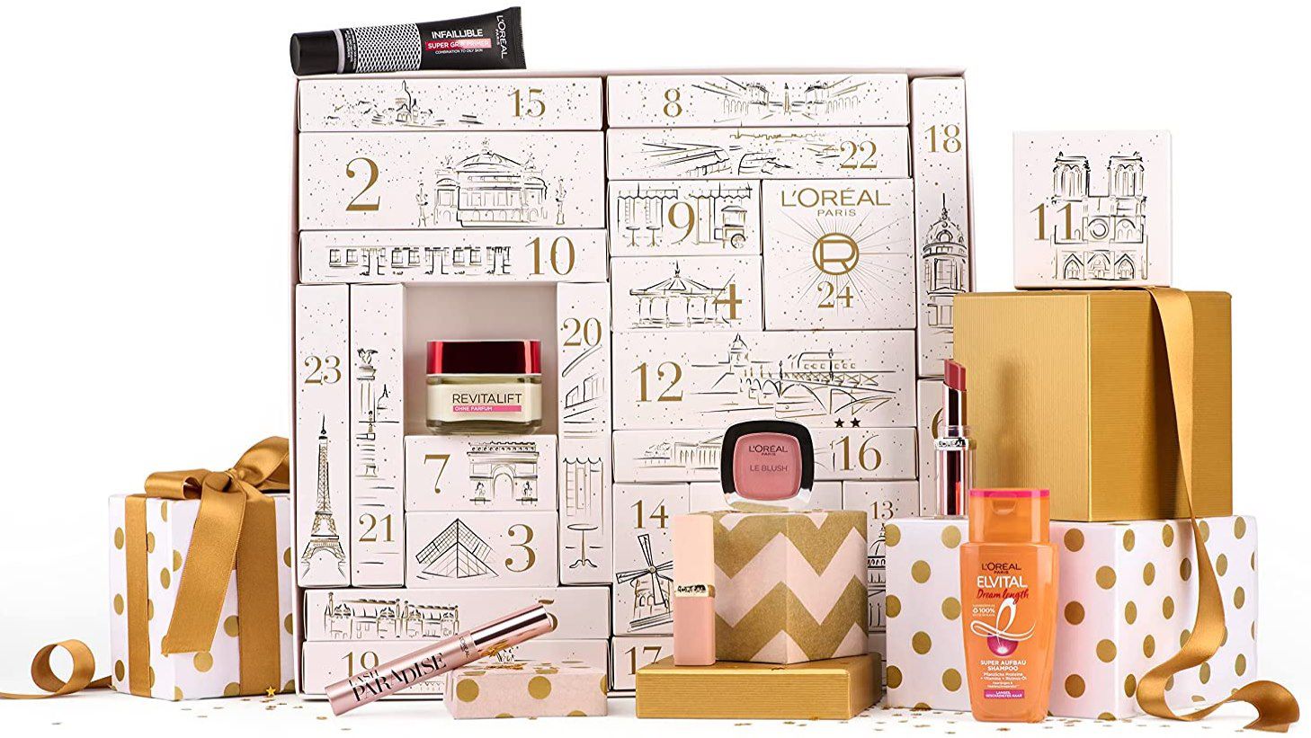 LOréal Paris Adventskalender 2022 für 55,99€ (statt 70€)