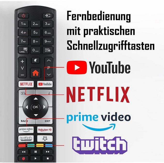 TELEFUNKEN D50U660   50Zoll UHD smart TV Alexa für 299€ (statt 350€)