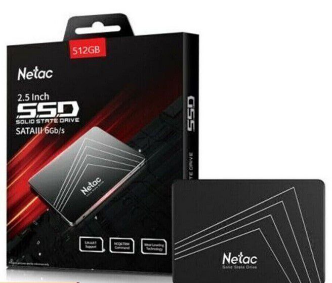 Netac 512GB Interne sata III SSD für 25€ (statt 33€)