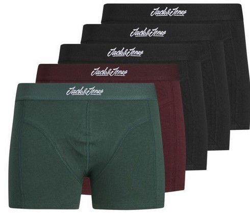 Jack & Jones Boxershorts 5er Pack für 26,95€ (statt 45€)