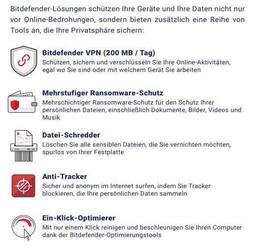 Bitdefender 2022 Total Security 10 Geräte (2 Jahre) für 34,95€ (statt 56€)