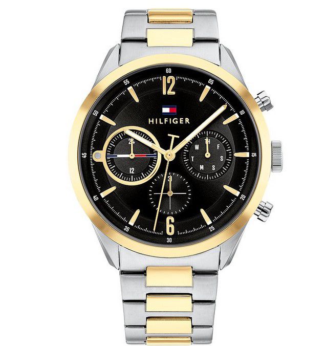 Tommy Hilfiger Matthew Herren bicolor Modeuhr für 86,87€ (statt 111€)