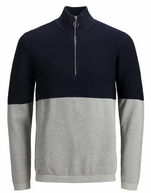 Jack & Jones Herren Strickpullover mit Halbreißverschluss für 23,95€ (statt 40€)