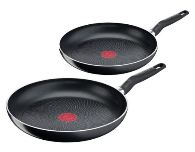 Tefal StartEasy 2 teiliges Pfannenset Ø 24 & 28cm für 35,90€ (statt 76€)