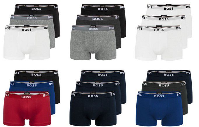 HUGO BOSS Boxershorts   3er Pack ab 29,99€ (statt 43€)