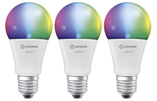 3x Ledvance LED SMART+ E27 9,5W Lampe dimmbar für 8,49€ (statt 18€)