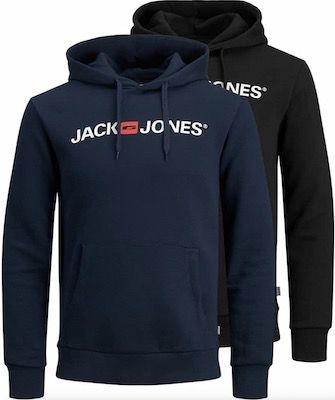 2er Pack Jack & Jones Herren Logo Hoodies für 27,29€ (statt 44€)