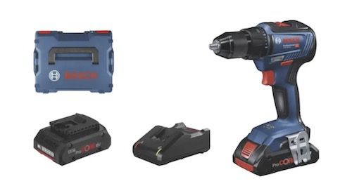 Bosch Professional GSR 18V 55 Bohrschrauber inkl. 2x 4Ah Akku für 199,99€ (statt 225€)