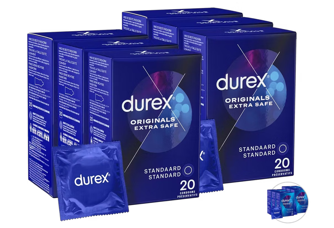 🍆 120er Pack Durex Extra Safe Kondome für 47,90€ (statt 81€)