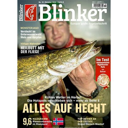 12 Ausgaben vom Blinker im Abo für 84€ + Prämie: 65€ Amazon Gutschein oder 60€ Scheck