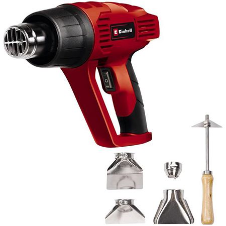 Einhell TH HA 2000/1 Heißluftpistole inkl. Zubehör, 2.000W für 18,22€ (statt 24€)   Prime