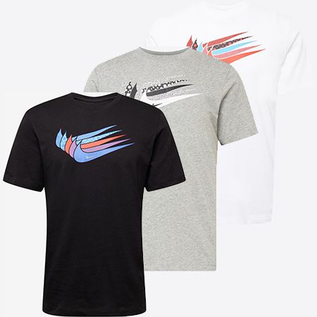 Nike Sportswear Swoosh T Shirts in 5 Farben für je 17,43€ (statt 25€)