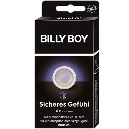 6er Pack Billy Boy Sicheres Gefühl Kondome ab 2,19€ (statt 4€)   Prime