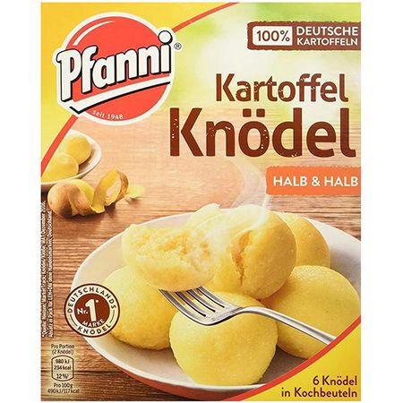 3er Pack Pfanni Kartoffelknödel halb & halb (3 x 200 g) ab 3,57€   Prime Sparabo