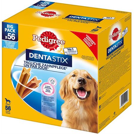 56er Pack Pedigree Dentastix Hundesnacks für 13,08€ (statt 18€)