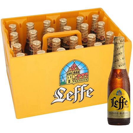 24er Kasten Leffe Blonde Flaschenbier ab 24,69€ (statt 30€)