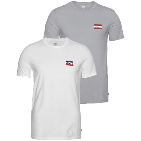 2er Pack Levis T Shirts in zwei Farben für 29,90€ (statt 35€)