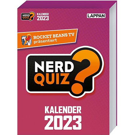 Rocket Beans TV Nerd Quiz Kalender 2023 für 8,53€ (statt 11€)   Prime