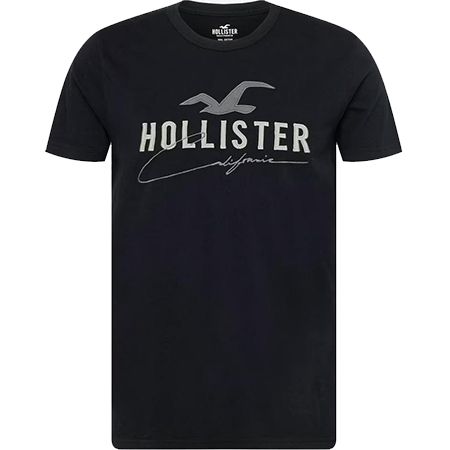 Hollister T Shirt in Schwarz für 16,90€ (statt 27€)